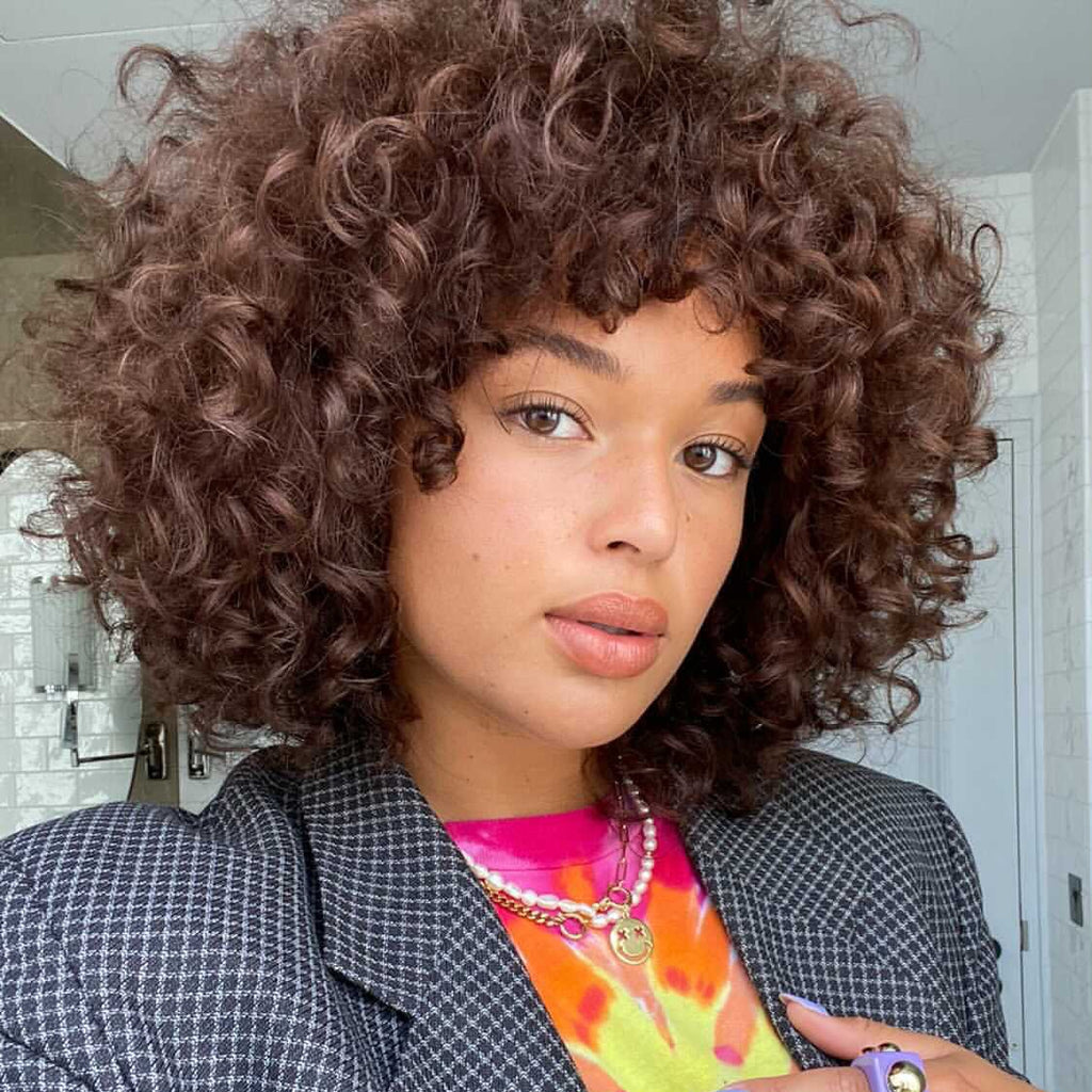 Ketting met aan de ene kant zoetwaterparels en aan de andere kant chunky Stainless Steel chain 